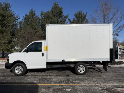 Photos of 2020 Chevrolet 3500 12ft Box Truck with Lift Gate for sale in Crystal Lake, IL at Signature Truck Center