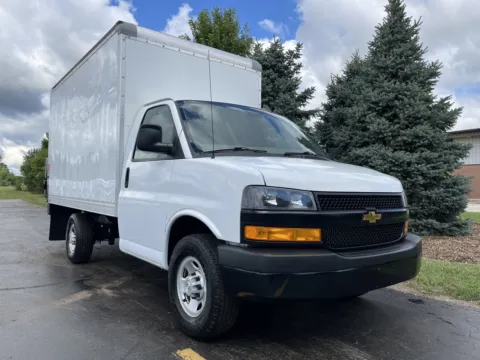 Another view of 2020 Chevrolet 12ft Box Truck with Lift Gate for sale in Crystal Lake, IL at Signature Truck Center