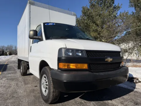 Another view of 2020 Chevrolet 3500 12ft Box Truck with Lift Gate for sale in Crystal Lake, IL at Signature Truck Center