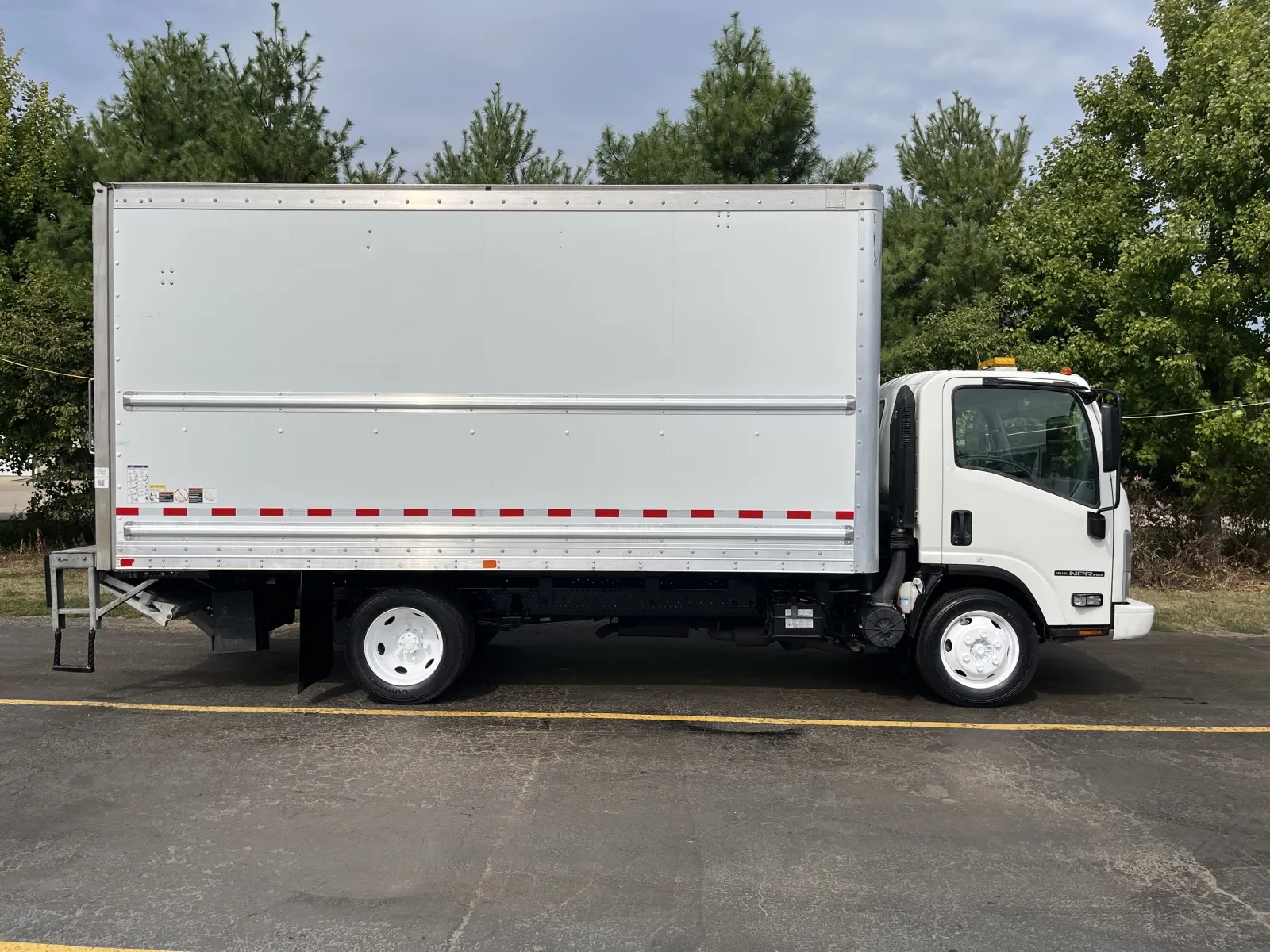 2019 Isuzu NPR 16ft Box Truck with Lift Gate and Equipment