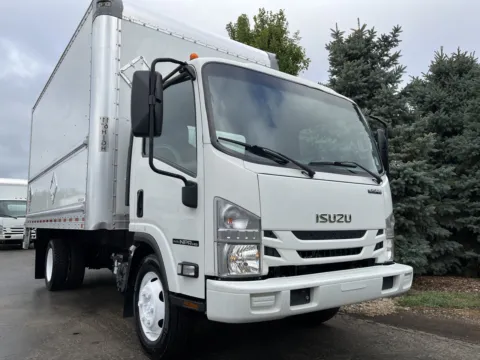 Another view of 2020 Isuzu NPR 16ft Box Truck with Liftgate for sale in Crystal Lake, IL at Signature Truck Center