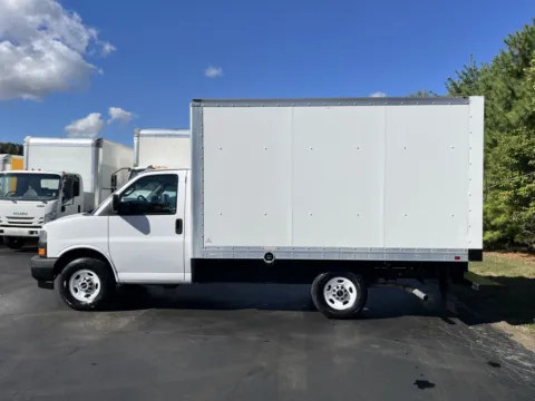 Photos of 2022 GMC 3500 12ft Box Truck for sale in Crystal Lake, IL at Signature Truck Center