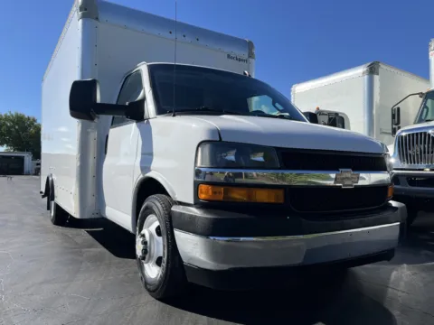 Another view of 2018 Chevrolet 3500 14ft Box Truck for sale in Crystal Lake, IL at Signature Truck Center