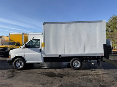 Photos of 2021 Chevrolet 3500 12ft Box Truck with Lift Gate for sale in Crystal Lake, IL at Signature Truck Center