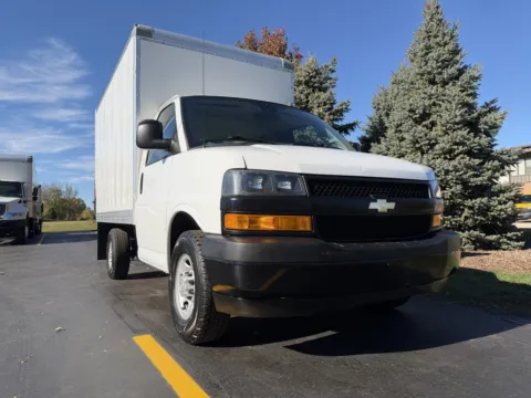 Another view of 2021 Chevrolet 3500 12ft Box Truck with Lift Gate for sale in Crystal Lake, IL at Signature Truck Center