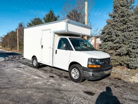 Another view of 2019 Chevrolet 3500 12ft Box truck for sale in Crystal Lake, IL at Signature Truck Center