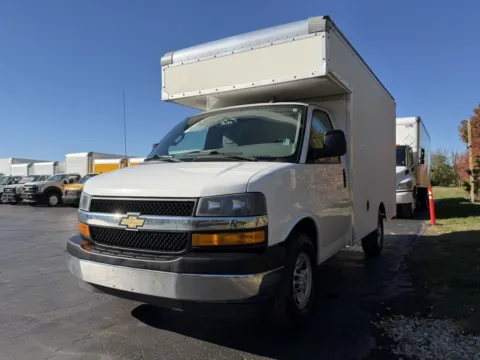 Another view of 2019 Chevrolet 3500 12ft Box truck for sale in Crystal Lake, IL at Signature Truck Center