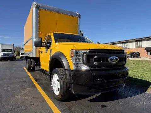 Another view of 2021 Ford F-450 16ft Box Truck with Lift Gate for sale in Crystal Lake, IL at Signature Truck Center