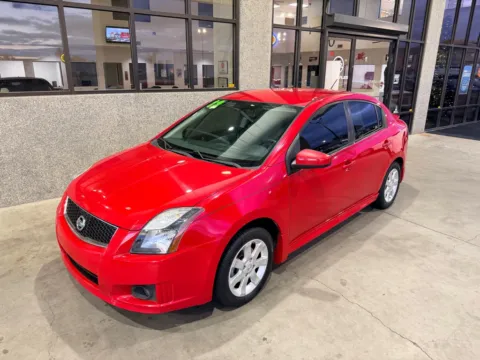 Red 2012 NISSAN SENTRA 2.0 for sale in Albuquerque, NM