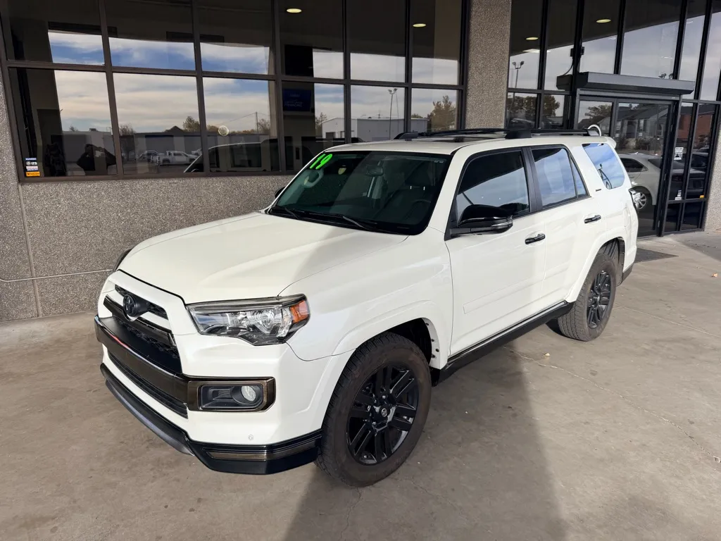 White 2019 TOYOTA 4RUNNER LIMITED NIGHT SHADE for sale in Albuquerque, NM