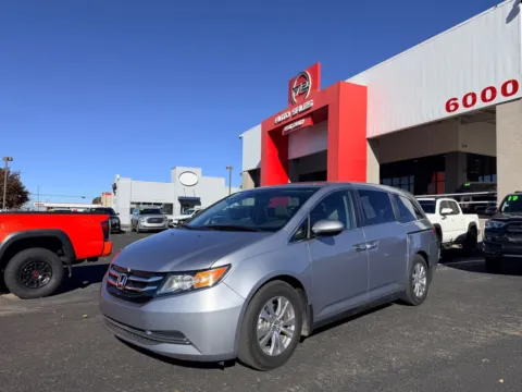 Silver 2017 HONDA ODYSSEY EXL for sale in Albuquerque, NM