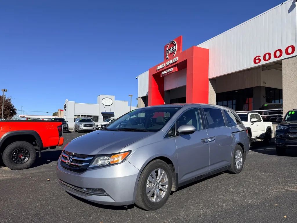 Silver 2017 HONDA ODYSSEY EXL for sale in Albuquerque, NM