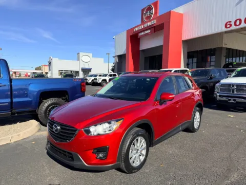 Red 2016 MAZDA CX-5 TOURING for sale in Albuquerque, NM