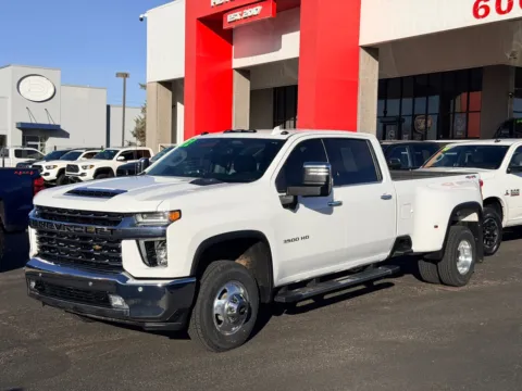 White 2022 CHEVROLET SILVERADO 3500 LTZ for sale in Albuquerque, NM