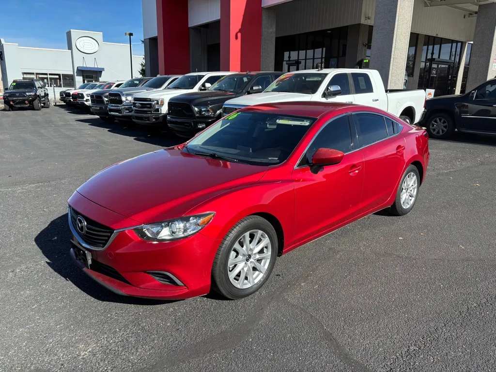 Red 2016 MAZDA 6 SPORT for sale in Albuquerque, NM
