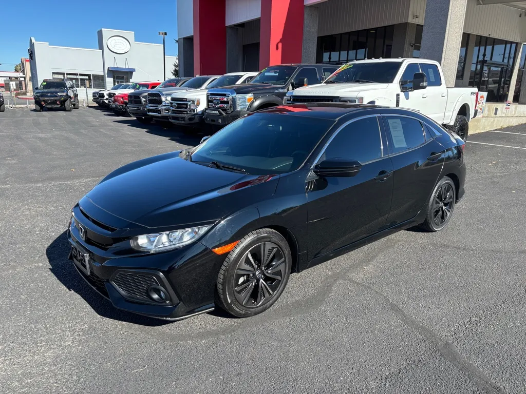 Black 2018 HONDA CIVIC EX for sale in Albuquerque, NM