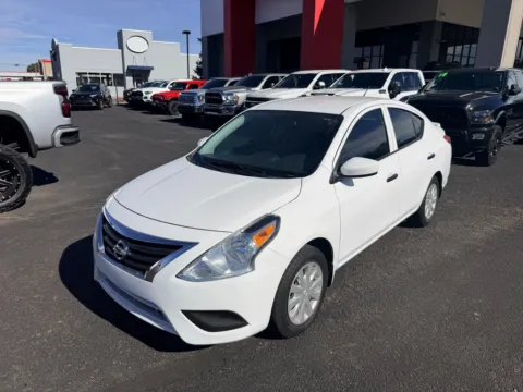 White 2016 NISSAN VERSA S PLUS for sale in Albuquerque, NM