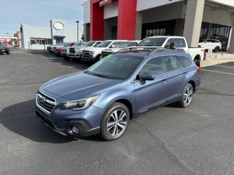 Blue 2018 SUBARU OUTBACK 3.6R LIMITED for sale in Albuquerque, NM