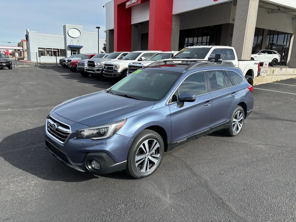 Blue 2018 SUBARU OUTBACK 3.6R LIMITED for sale in Albuquerque, NM