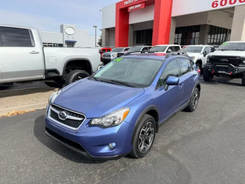 Blue 2014 SUBARU XV CROSSTREK 2.0 LIMITED for sale in Albuquerque, NM