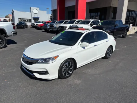 White 2016 HONDA ACCORD EXL for sale in Albuquerque, NM
