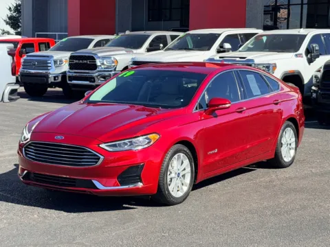 Red 2019 FORD FUSION SEL for sale in Albuquerque, NM