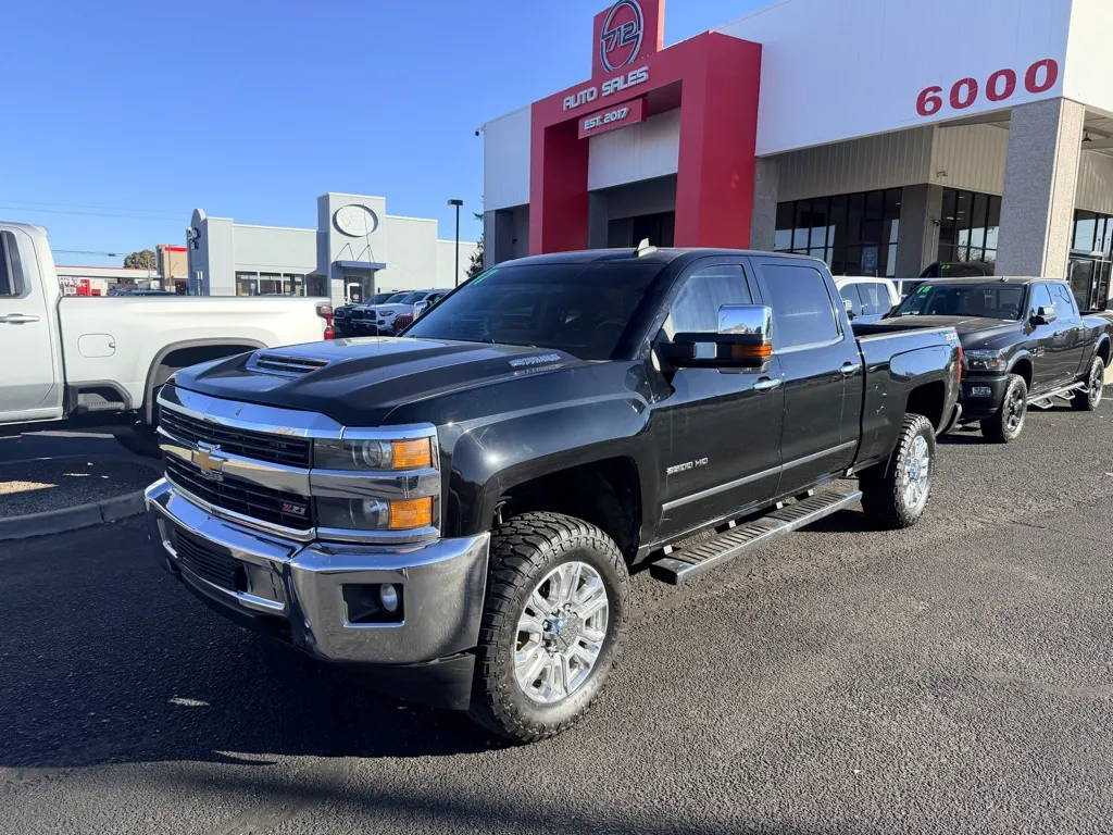 Black 2017 CHEVROLET SILVERADO 2500 HEAVY DUTY LTZ for sale in Albuquerque, NM