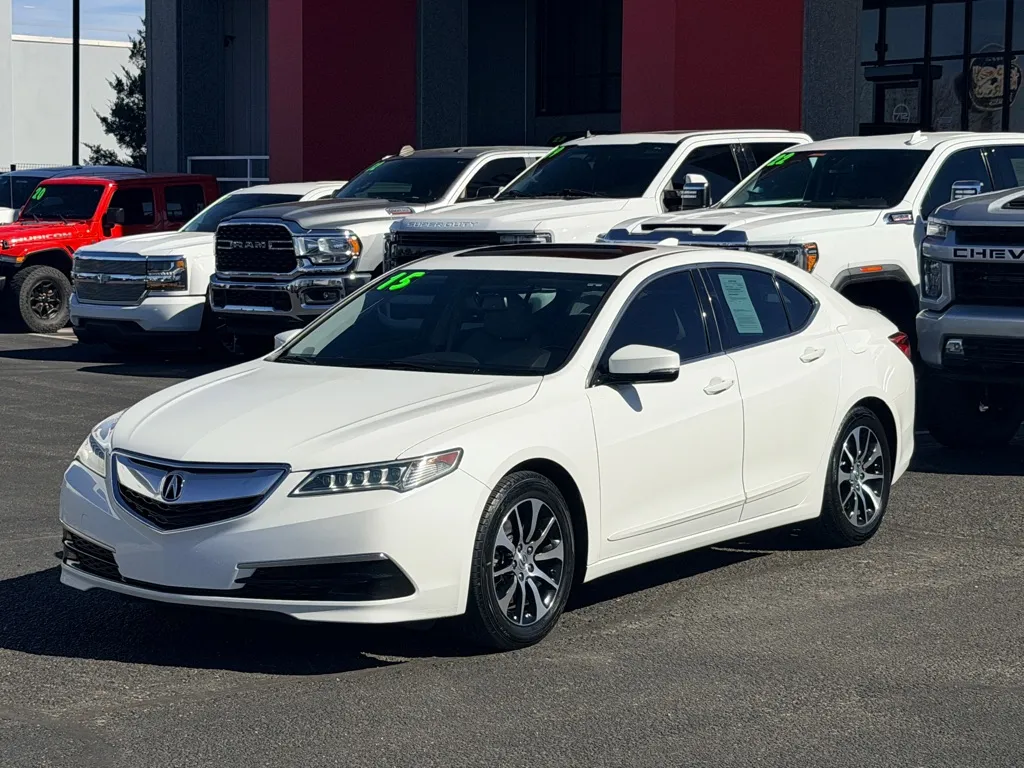 White 2015 ACURA TLX SEDAN for sale in Albuquerque, NM