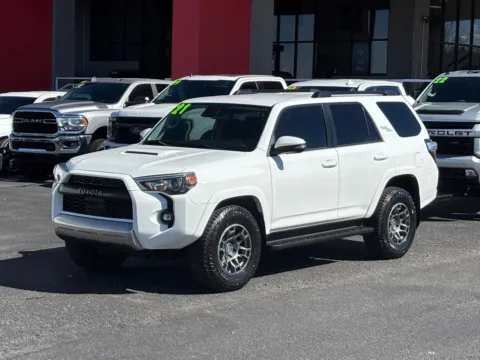 White 2021 TOYOTA 4RUNNER TRD OFF ROAD PREMIUM for sale in Albuquerque, NM