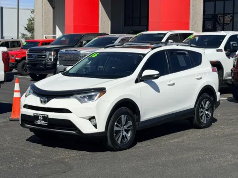 White 2016 TOYOTA RAV4 XLE for sale in Albuquerque, NM