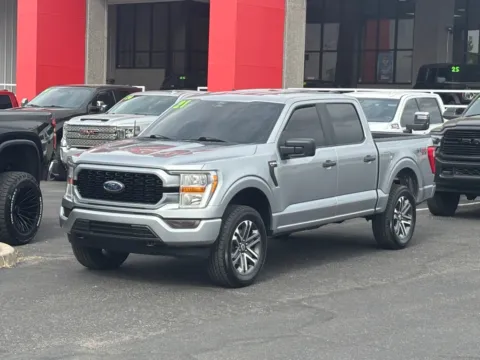 Silver 2021 FORD F-150 SUPERCREW for sale in Albuquerque, NM