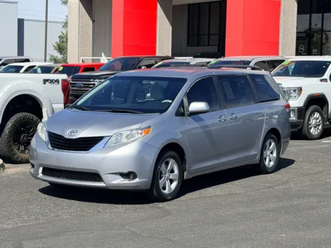 Silver 2012 TOYOTA SIENNA LE for sale in Albuquerque, NM