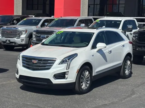White 2017 CADILLAC XT5 LUXURY for sale in Albuquerque, NM