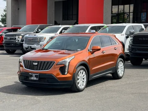 Orange 2019 CADILLAC XT4 LUXURY for sale in Albuquerque, NM