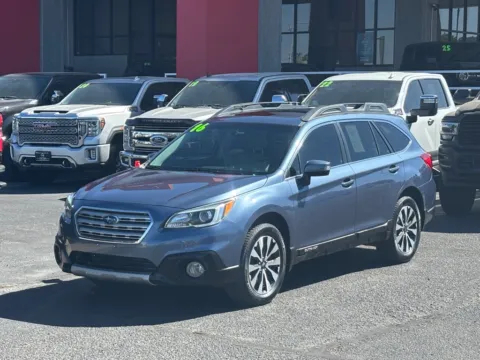 Blue 2016 SUBARU OUTBACK 2.5I LIMITED for sale in Albuquerque, NM