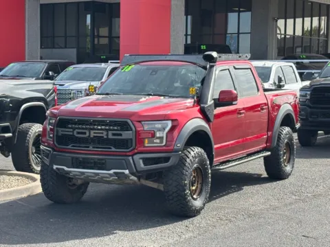 Red 2018 FORD F-150 RAPTOR for sale in Albuquerque, NM