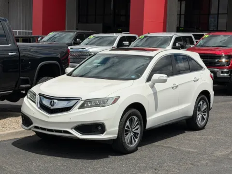 White 2017 ACURA RDX ADVANCE for sale in Albuquerque, NM