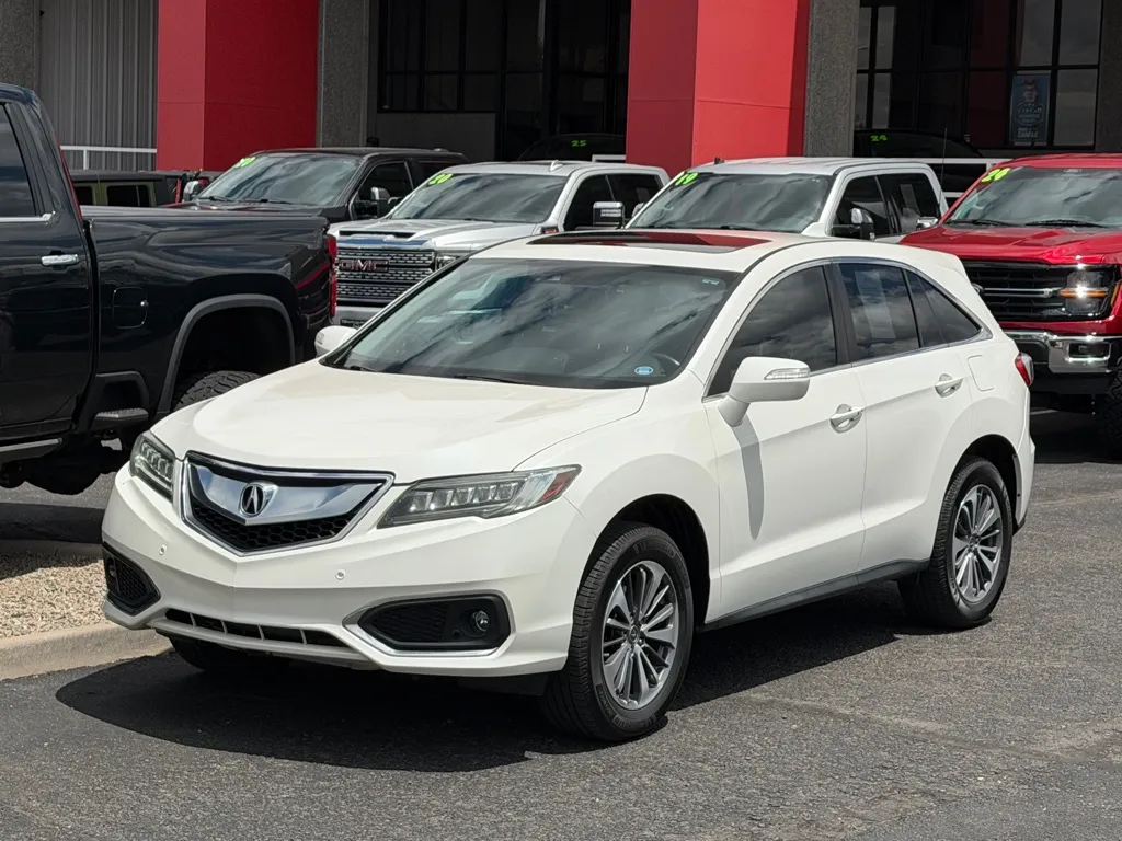 White 2017 ACURA RDX ADVANCE for sale in Albuquerque, NM