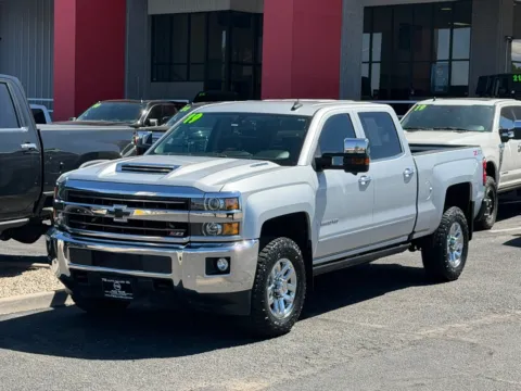 Silver 2019 CHEVROLET SILVERADO 2500 HEAVY DUTY LTZ for sale in Albuquerque, NM
