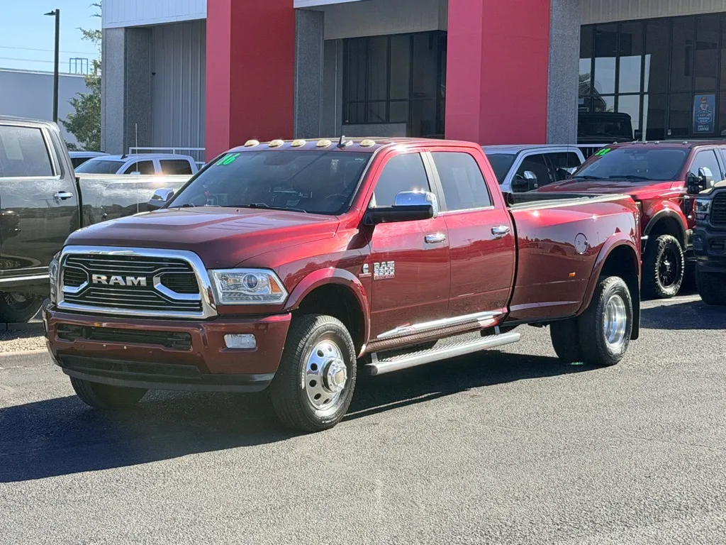 Red 2016 RAM 3500 LONGHORN for sale in Albuquerque, NM