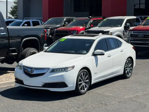 White 2015 ACURA TLX V6 for sale in Albuquerque, NM