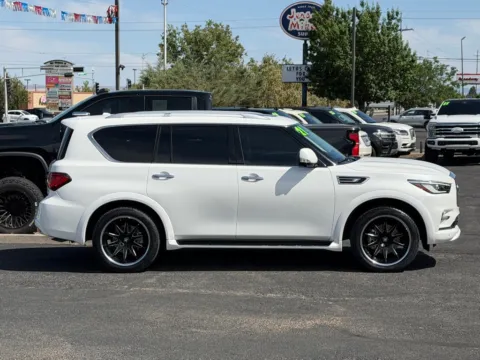 Another view of 2021 INFINITI QX80 LUXE for sale in Albuquerque, NM at 712 Auto Sales