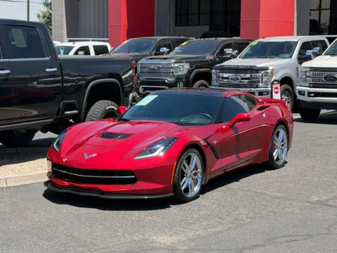 Red 2014 CHEVROLET CORVETTE STINGRAY Z51 2LT for sale in Albuquerque, NM