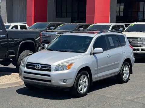 Silver 2007 TOYOTA RAV4 LIMITED for sale in Albuquerque, NM