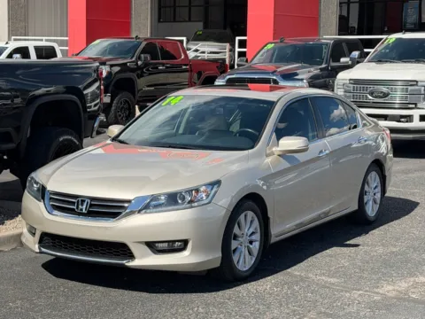 Gold 2014 HONDA ACCORD EXL for sale in Albuquerque, NM
