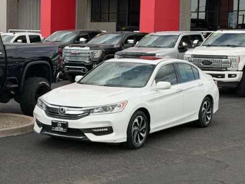 White 2016 HONDA ACCORD EXL for sale in Albuquerque, NM