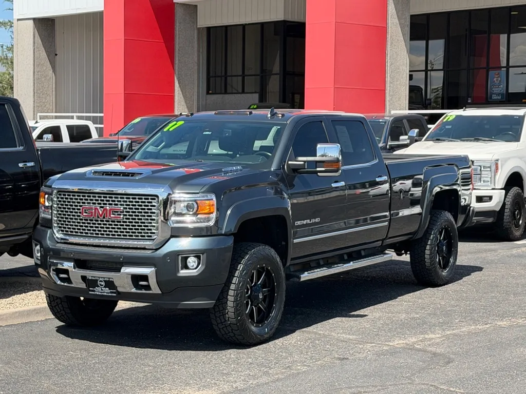 Black 2017 GMC SIERRA 3500 DENALI for sale in Albuquerque, NM
