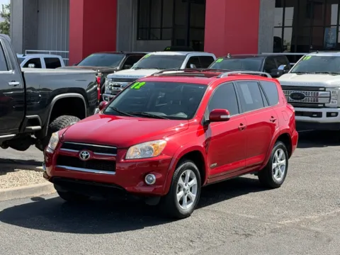 Red 2012 TOYOTA RAV4 LIMITED for sale in Albuquerque, NM
