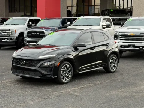 Black 2022 HYUNDAI KONA N LINE for sale in Albuquerque, NM