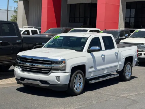 White 2017 CHEVROLET SILVERADO 1500 HIGH COUNTRY for sale in Albuquerque, NM